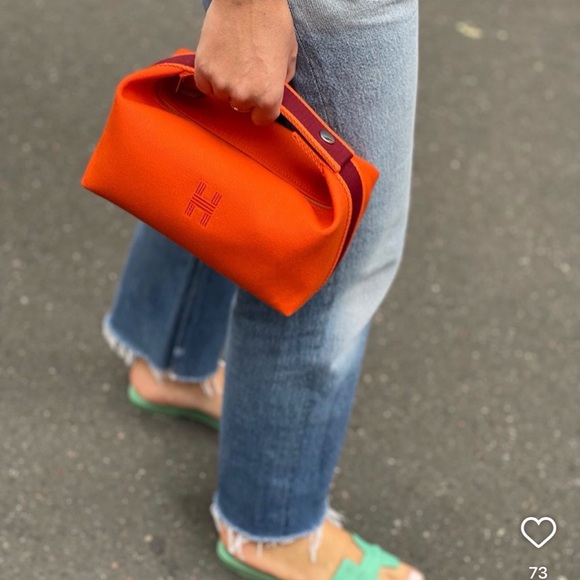 Hermes Canvas Small Bride-A-Brac pouch - Picture 6 of 9